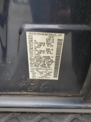 5N1BR18A88C629545 - 2008 NISSAN PATHFINDER LE 蓝色 照片 13