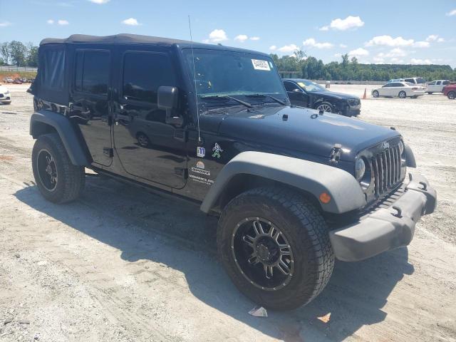 1C4BJWDG6FL661118 - 2015 JEEP WRANGLER UNLIMITED SPORT BLACK photo 4