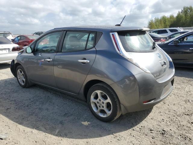 1N4AZ0CP2FC301904 - 2015 NISSAN LEAF S GRAY photo 2