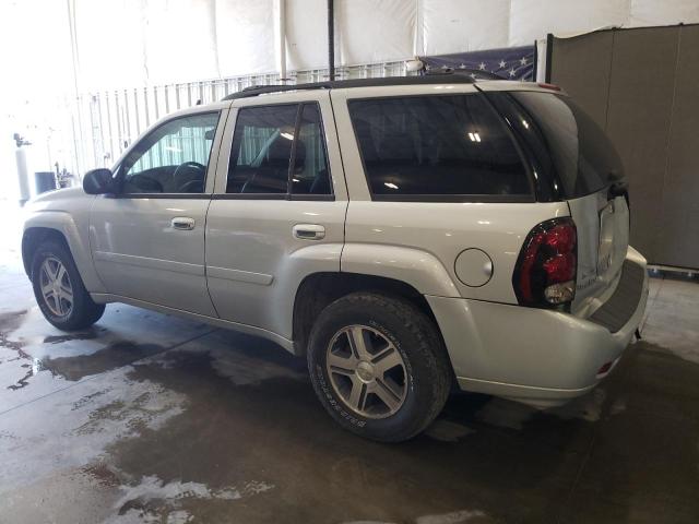 1GNDT13S582160362 - 2008 CHEVROLET TRAILBLAZE LS SILVER photo 2