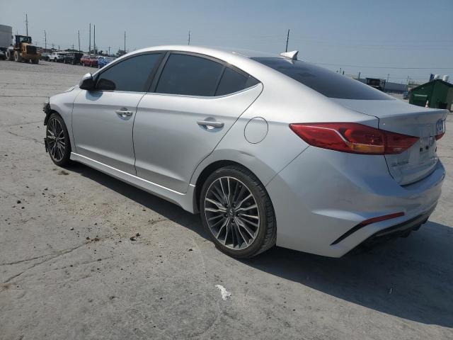 KMHD04LB6JU721967 - 2018 HYUNDAI ELANTRA SPORT SILVER photo 2