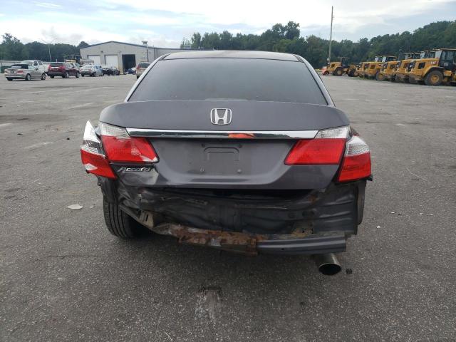 1HGCR2F36DA268763 - 2013 HONDA ACCORD LX GRAY photo 6
