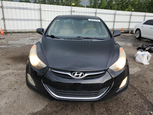 KMHDH4AE5CU212154 - 2012 HYUNDAI ELANTRA GLS BLACK photo 5