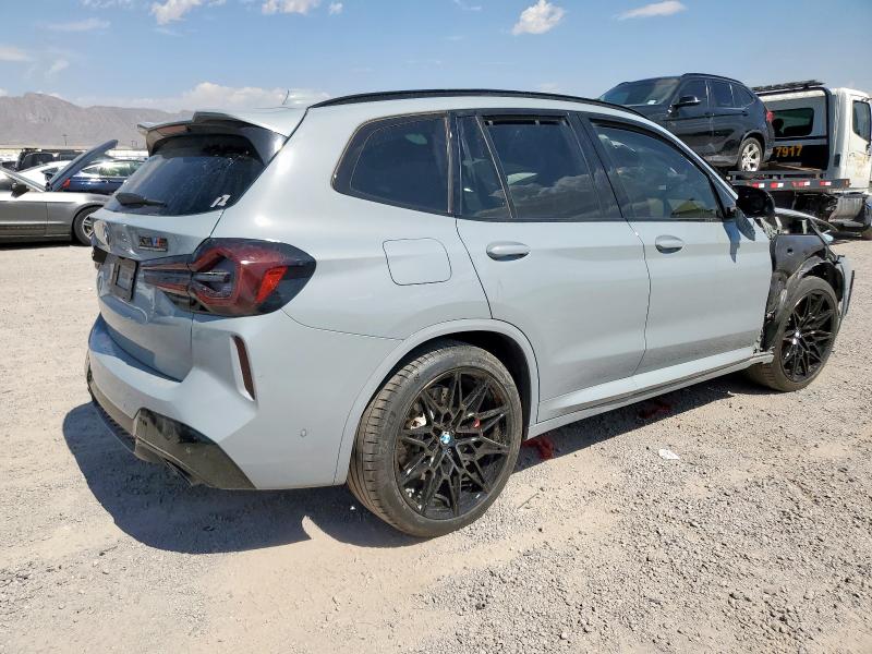 5YM13EC07R9U36302 - 2024 BMW X3 M GRAY photo 3