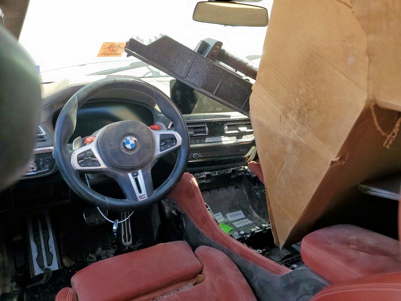 5YM13EC07R9U36302 - 2024 BMW X3 M GRAY photo 8