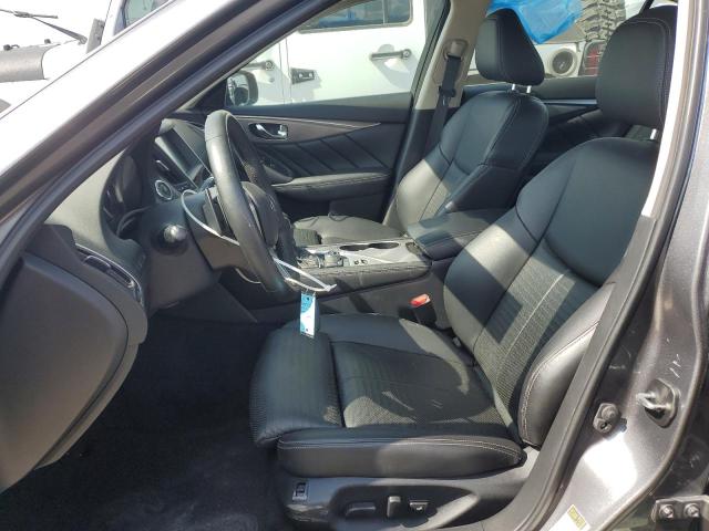 JN1EV7AP7JM363176 - 2018 INFINITI Q50 LUXE GRAY photo 7