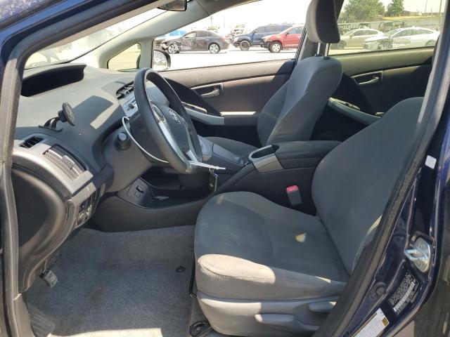JTDKN3DU9C1604279 - 2012 TOYOTA PRIUS ლურჯი ფოტო 7