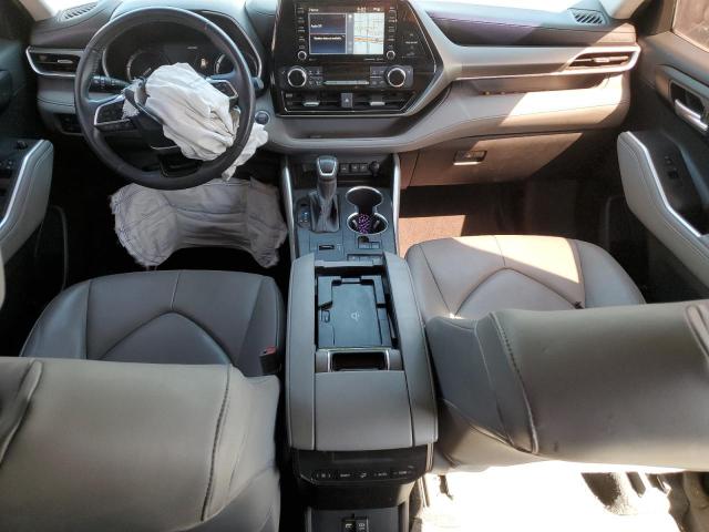 5TDHZRAH1LS015755 - 2020 TOYOTA HIGHLANDER XLE Կապույտ լուսանկար 8