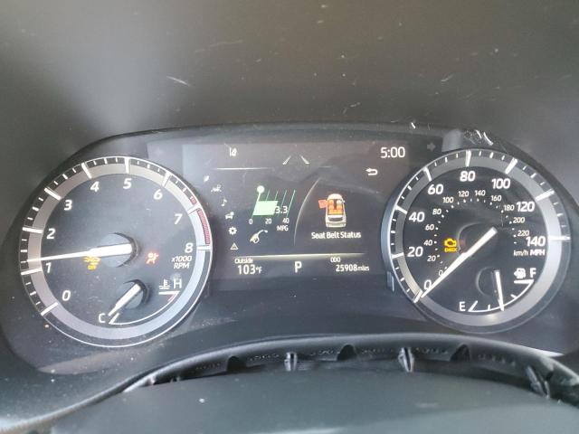 5TDHZRAH1LS015755 - 2020 TOYOTA HIGHLANDER XLE Կապույտ լուսանկար 9