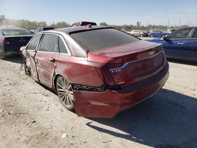 1G6KD5RS9KU142828 - 2019 CADILLAC CT6 PREMIUM LUXURY RED photo 3