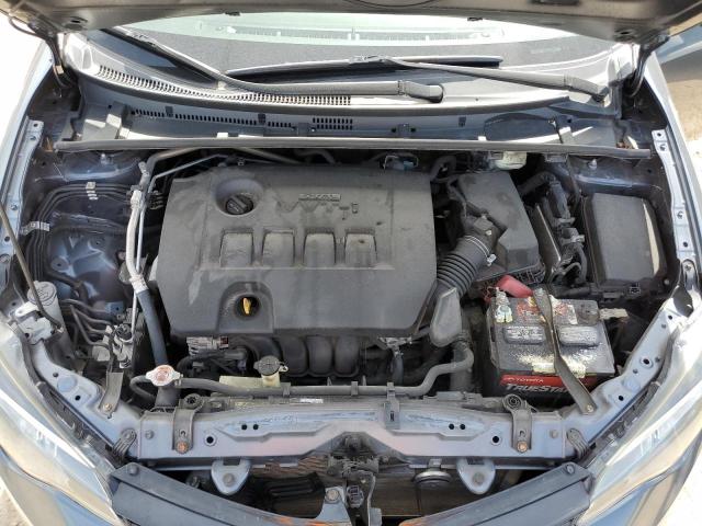 2T1BURHEXJC082148 - 2018 TOYOTA COROLLA L GRAY photo 11