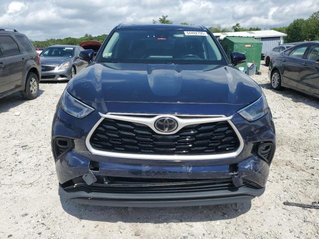 5TDGZRBH6MS072030 - 2021 TOYOTA HIGHLANDER XLE Синій фото 5