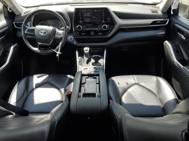 5TDGZRBH6MS072030 - 2021 TOYOTA HIGHLANDER XLE Синій фото 8