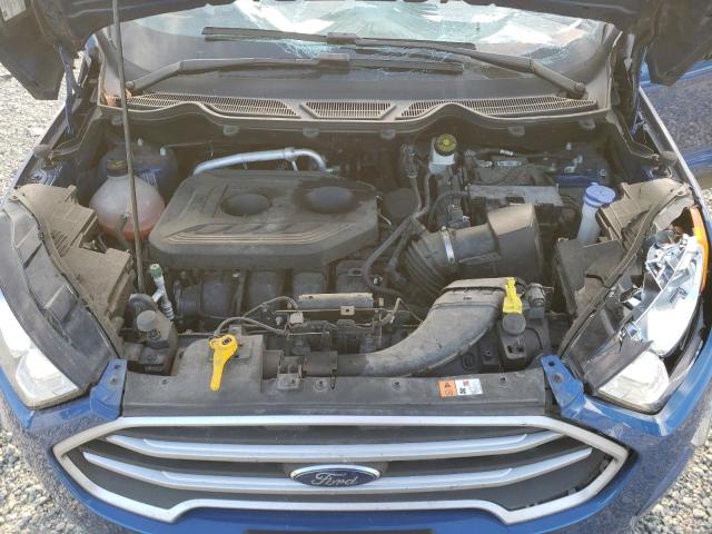 MAJ6S3GL8LC376038 - 2020 FORD ECOSPORT SE BLUE photo 11