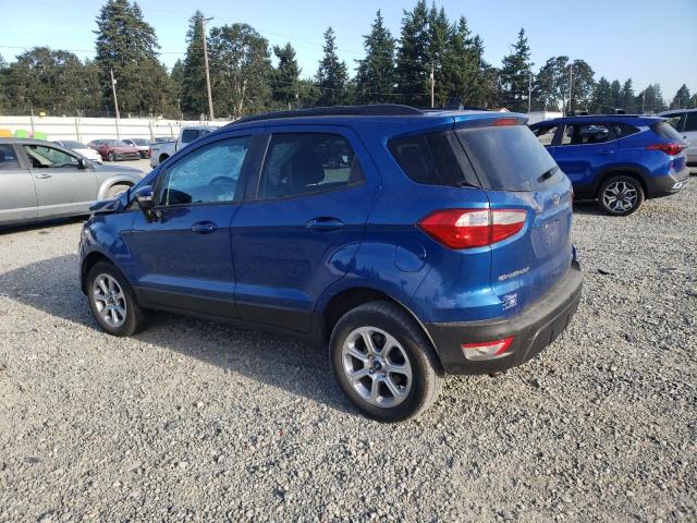 MAJ6S3GL8LC376038 - 2020 FORD ECOSPORT SE BLUE photo 2