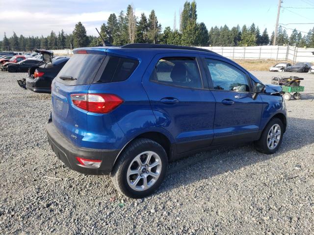 MAJ6S3GL8LC376038 - 2020 FORD ECOSPORT SE BLUE photo 3