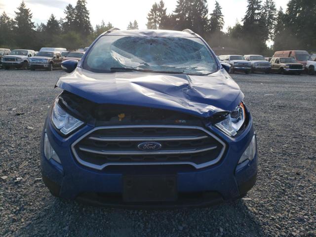 MAJ6S3GL8LC376038 - 2020 FORD ECOSPORT SE BLUE photo 5