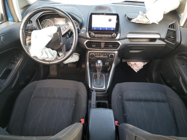 MAJ6S3GL8LC376038 - 2020 FORD ECOSPORT SE BLUE photo 8