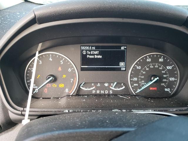 MAJ6S3GL8LC376038 - 2020 FORD ECOSPORT SE BLUE photo 9