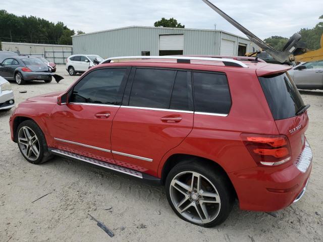 WDCGG8JB5DF993517 - 2013 MERCEDES-BENZ GLK 350 4MATIC RED photo 2