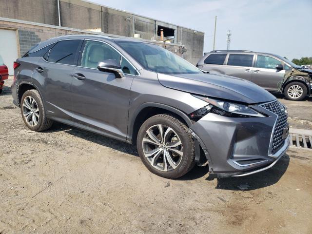 2T2HGMDAXMC064739 - 2021 LEXUS RX 450H GRAY photo 4