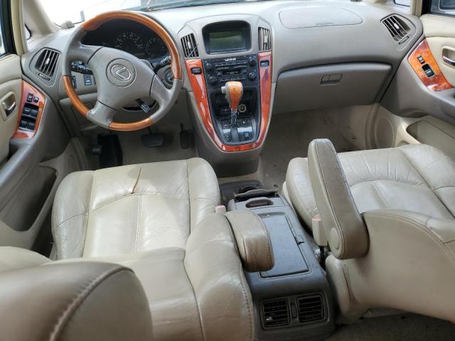 JTJGF10U410096509 - 2001 LEXUS RX 300 TAN photo 8