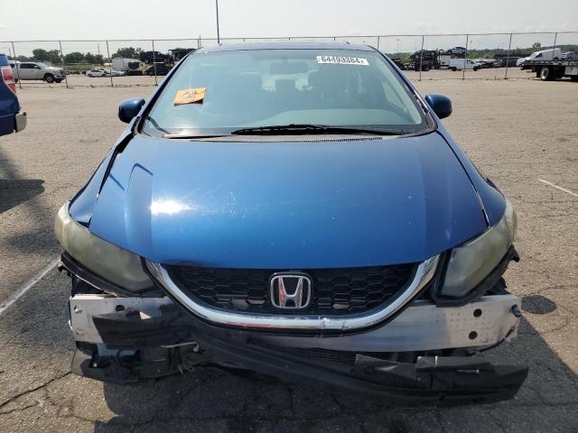 19XFB2F81DE028335 - 2013 HONDA CIVIC EX BLUE photo 5