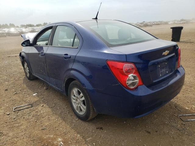 1G1JA5SH0C4228166 - 2012 CHEVROLET SONIC LS 蓝色 照片 2