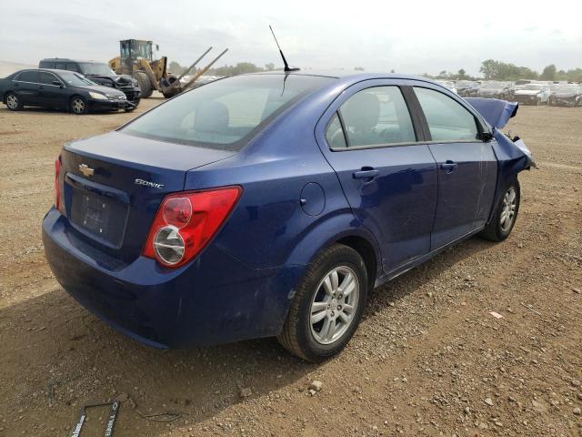 1G1JA5SH0C4228166 - 2012 CHEVROLET SONIC LS 蓝色 照片 3