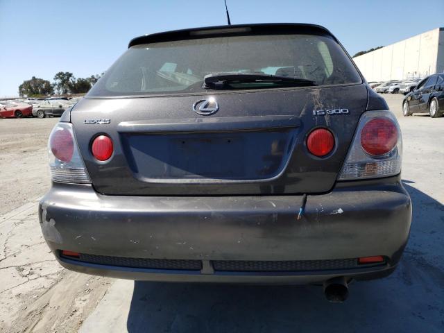 JTHED192350099259 - 2005 LEXUS IS 300 SPORTCROSS GRAY photo 6