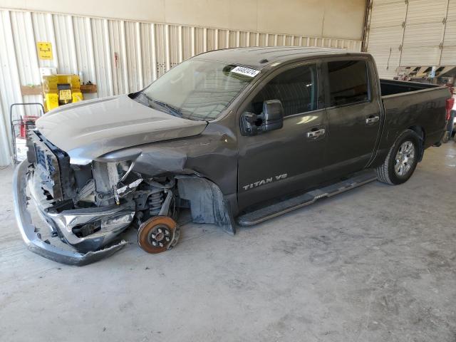 1N6AA1E63KN511175 - 2019 NISSAN TITAN PLATINUM RESERVE GRAY photo 1