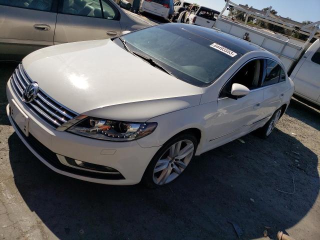 WVWRP7ANXDE510757 - 2013 VOLKSWAGEN CC LUXURY WHITE photo 1