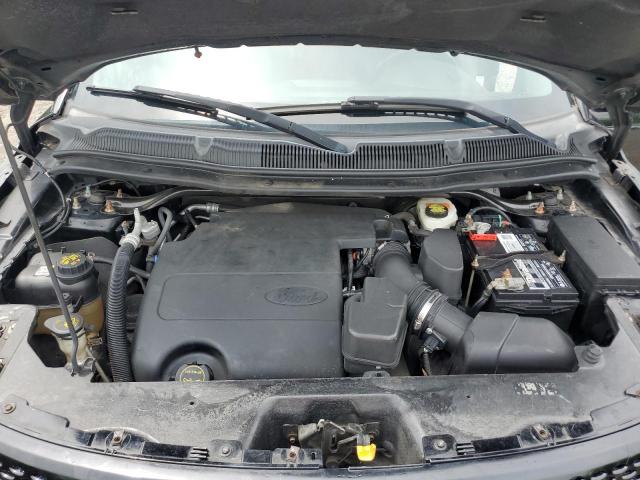 1FM5K8D8XFGB35724 - 2015 FORD EXPLORER XLT BLACK photo 12