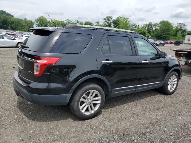 1FM5K8D8XFGB35724 - 2015 FORD EXPLORER XLT BLACK photo 3
