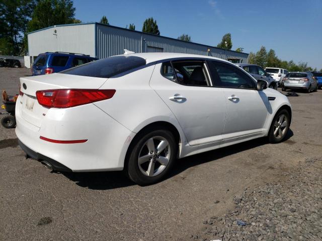 5XXGM4A79FG389024 - 2015 KIA OPTIMA LX WHITE photo 3