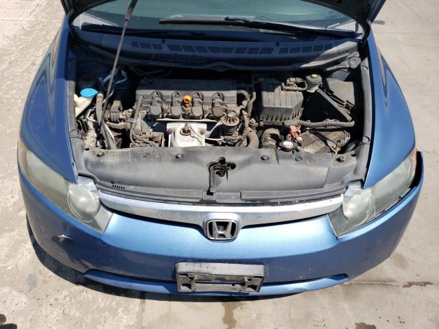 2HGFA16578H517448 - 2008 HONDA CIVIC LX BLUE photo 11