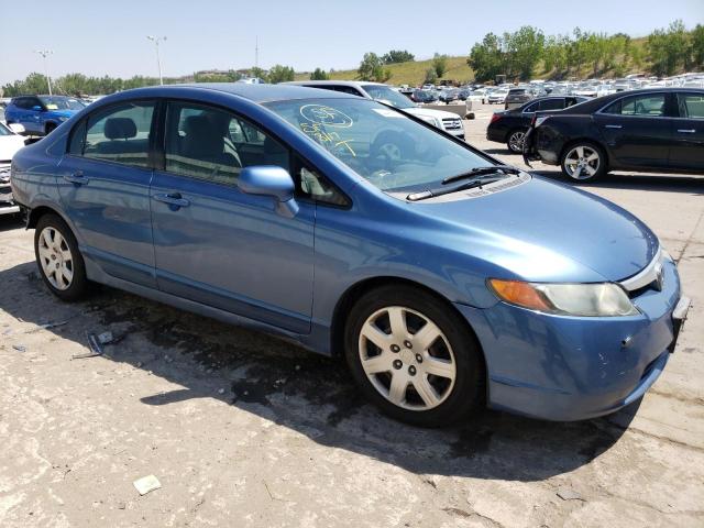 2HGFA16578H517448 - 2008 HONDA CIVIC LX BLUE photo 4