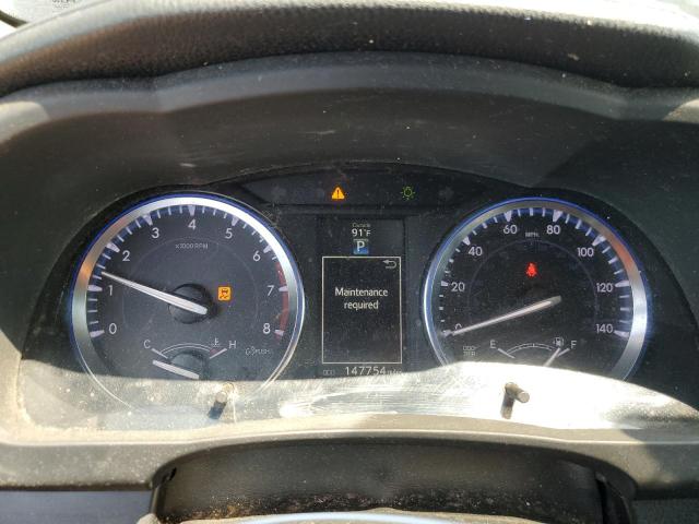 5TDJKRFH1ES055349 - 2014 TOYOTA HIGHLANDER XLE BLACK photo 9