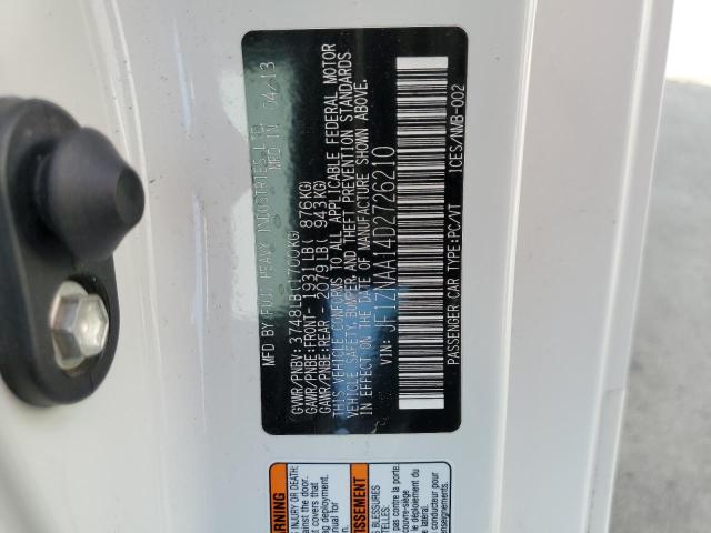 JF1ZNAA14D2726210 - 2013 TOYOTA SCION FR-S 白色 照片 12