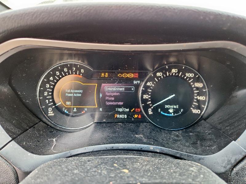 3LN6L5E91HR608218 - 2017 LINCOLN MKZ RESERVE შავი ფოტო 9