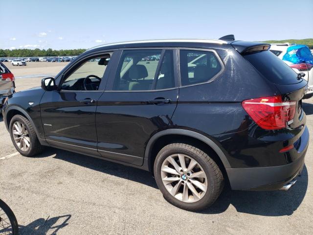 5UXWX9C54E0D14776 - 2014 BMW X3 XDRIVE28I BLACK photo 2