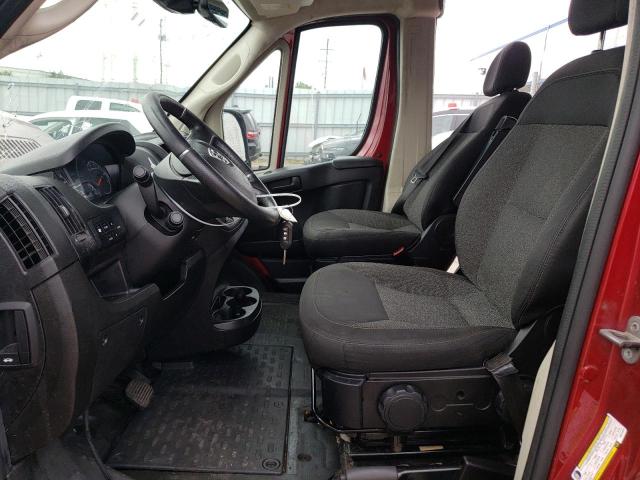 3C6MRVJG1ME514573 - 2021 RAM PROMASTER 3500 HIGH წითელი ფოტო 7