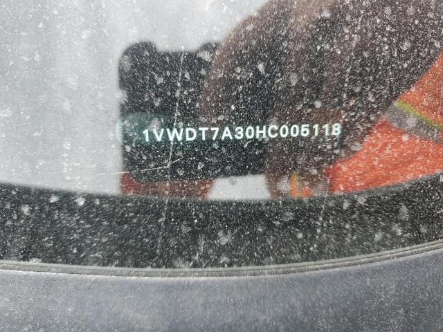 1VWDT7A30HC005118 - 2017 VOLKSWAGEN PASSAT R-LINE Ağ foto 12