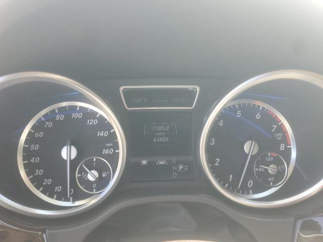 4JGDA5HBXDA212272 - 2013 MERCEDES-BENZ ML 350 4MATIC CREAM photo 9