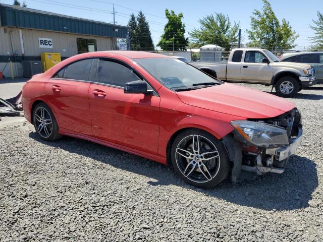 WDDSJ4EB6KN752191 - 2019 MERCEDES-BENZ CLA 250 Czerwony zdjęcie 4