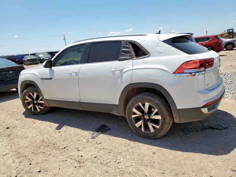 1V24C2CA0LC214173 - 2020 VOLKSWAGEN ATLAS CROS SE WHITE photo 2