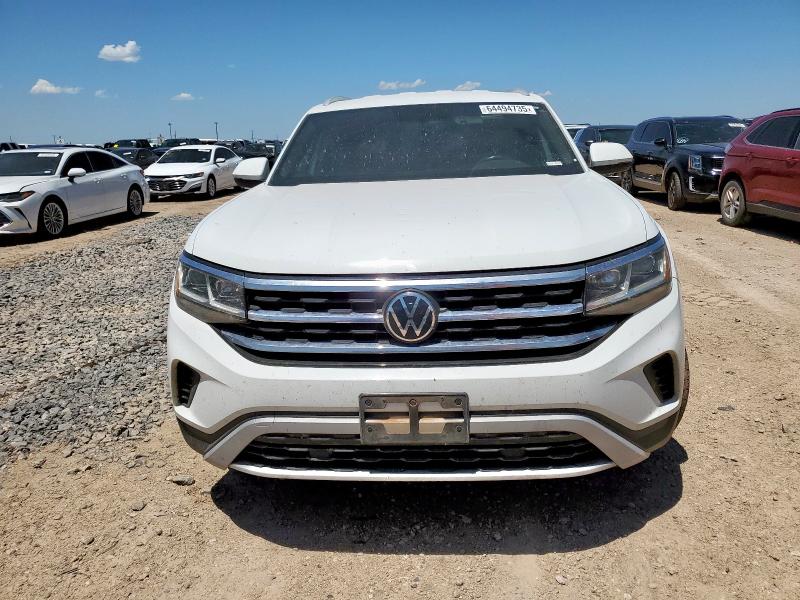 1V24C2CA0LC214173 - 2020 VOLKSWAGEN ATLAS CROS SE WHITE photo 5