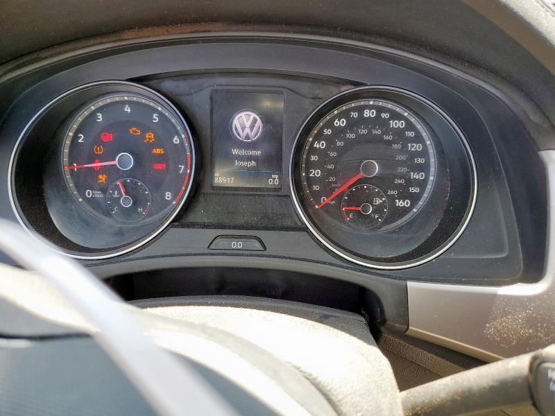 1V24C2CA0LC214173 - 2020 VOLKSWAGEN ATLAS CROS SE WHITE photo 9