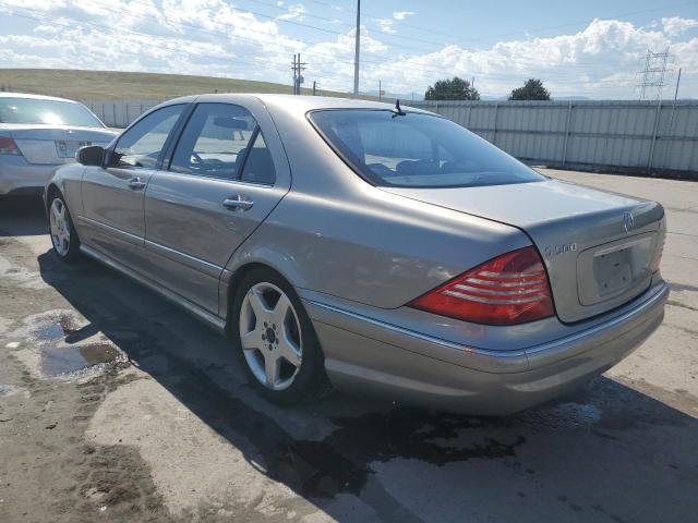 WDBNG84J15A433846 - 2005 MERCEDES-BENZ S 500 4MATIC SILVER photo 2