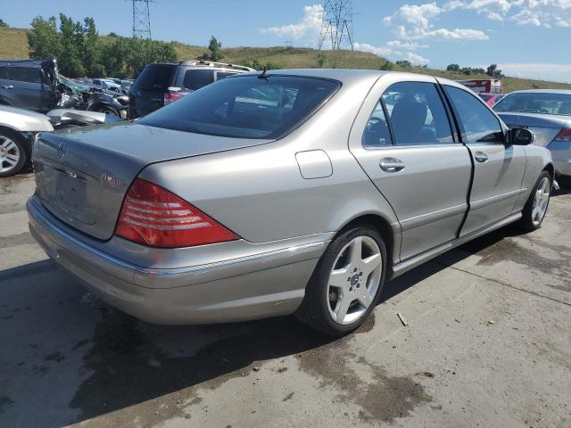 WDBNG84J15A433846 - 2005 MERCEDES-BENZ S 500 4MATIC SILVER photo 3